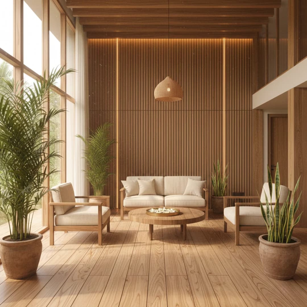 Sustainable Interiors in Kerala: Eco-Friendly Design That Doesn't Compromise Style