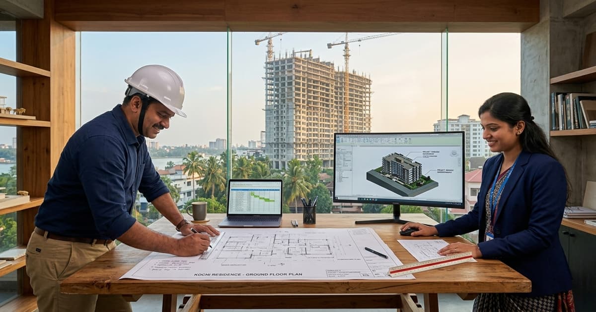 Builders and Architects in Kochi: Why Design-Build Saves Time